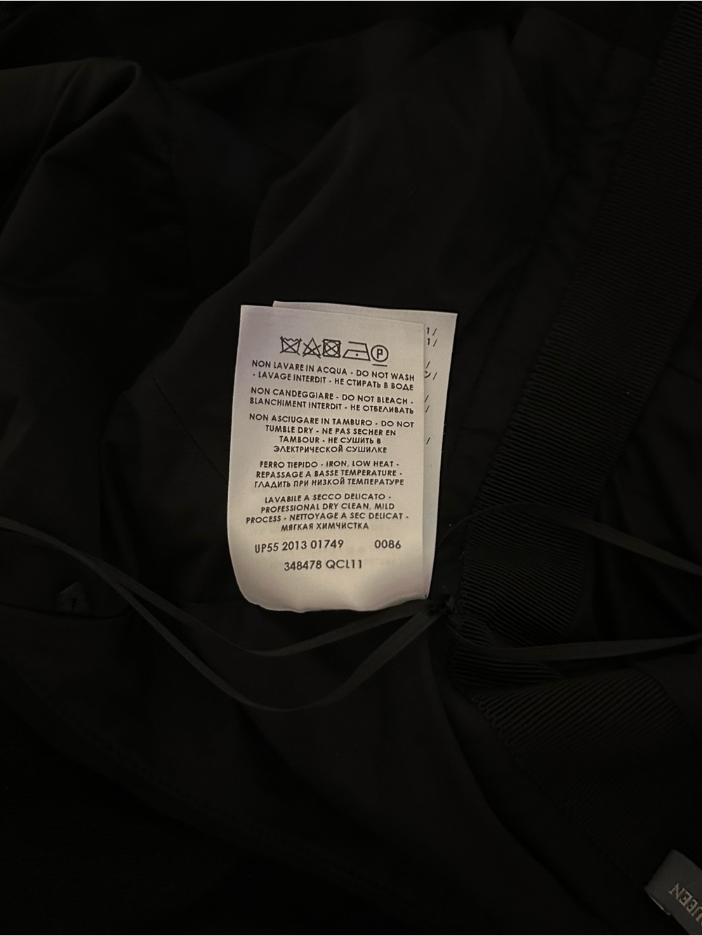 Alexander McQueen Black Halter Neck Cocktail Dress Size IT 40 / US 4 - Picture 9 of 9